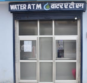 Pure water will be found on the water ATM from tomorrow