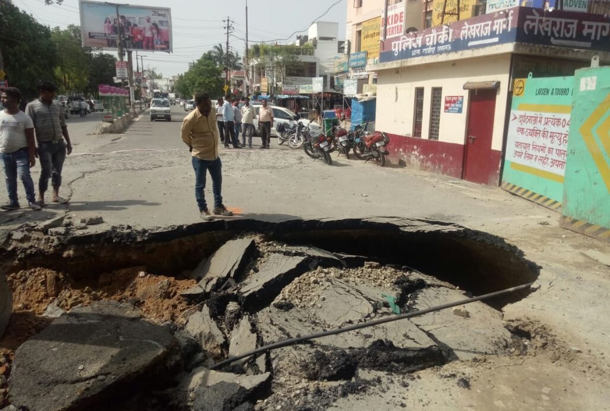 road block to indira nagar colony