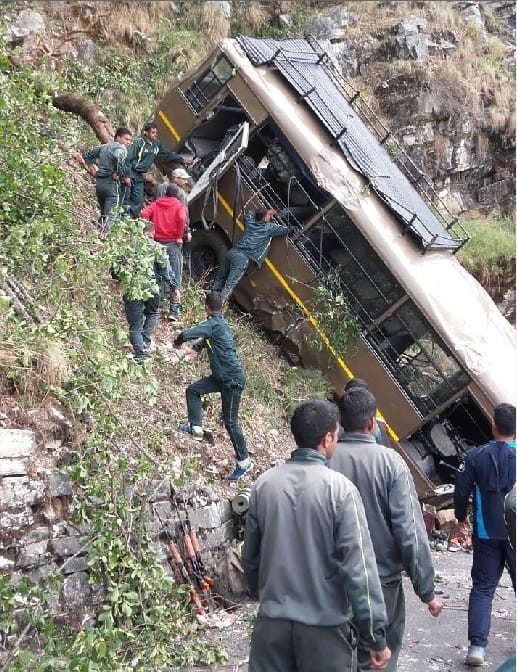Accident in pithoragarh itbp soldier horrible death photos