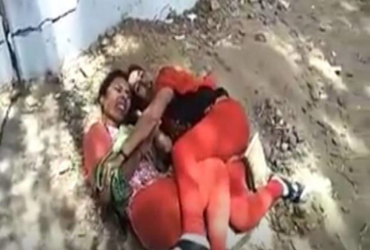 Video being viral of two female advocates fighting in court campus at Ajmer  