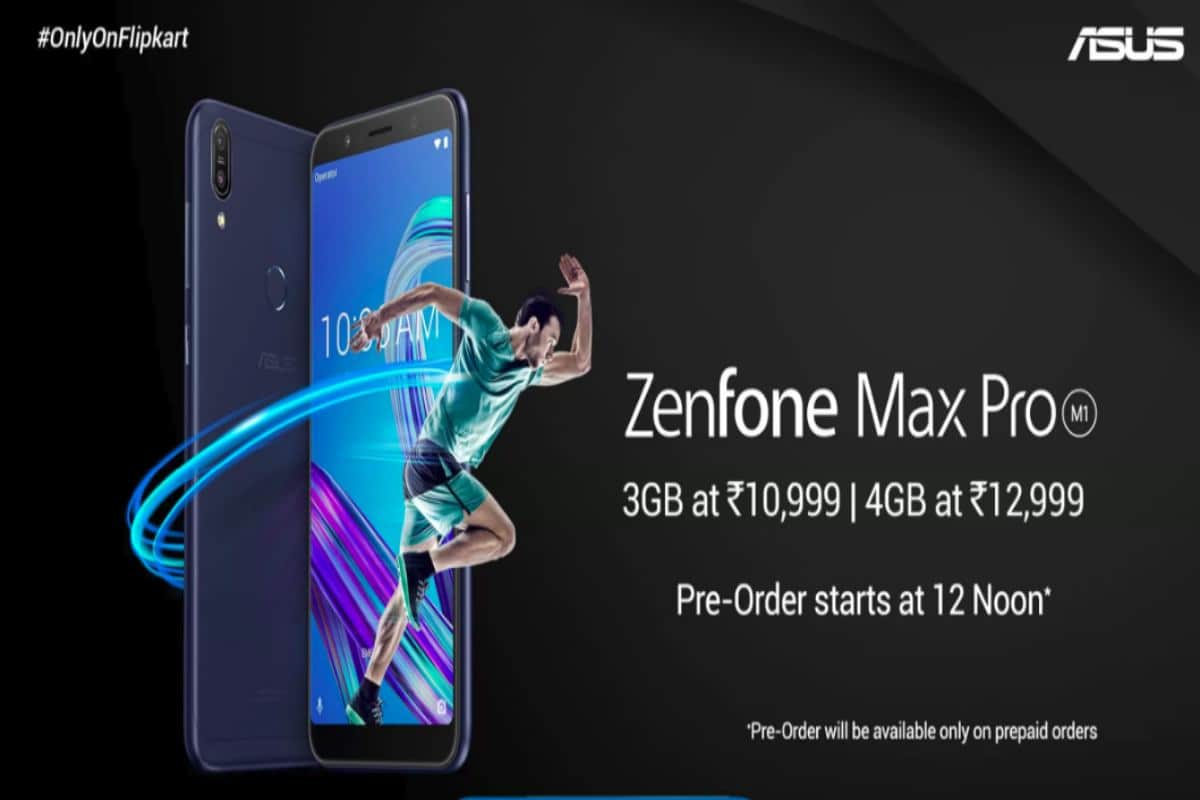 Asus Zenfone Max Pro M1 goes to sale in India today via flipkart