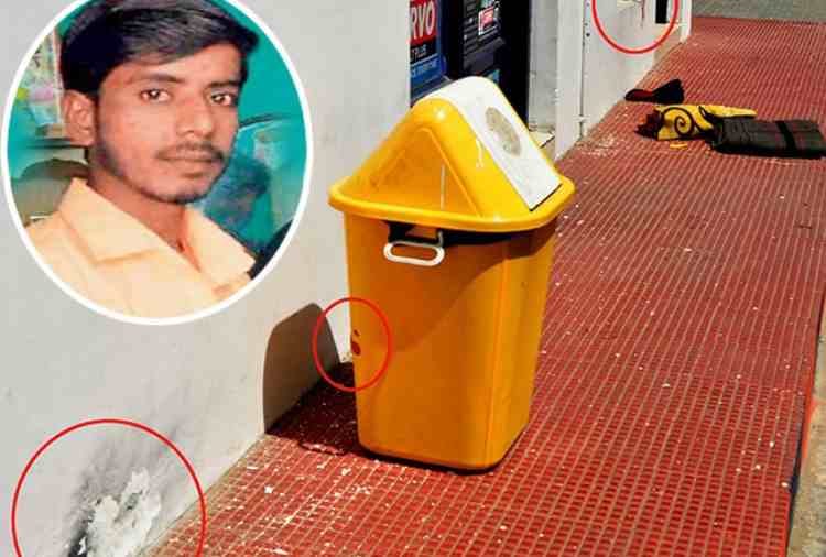 boy died due to shot from security guard rifal in mohali petrol pump