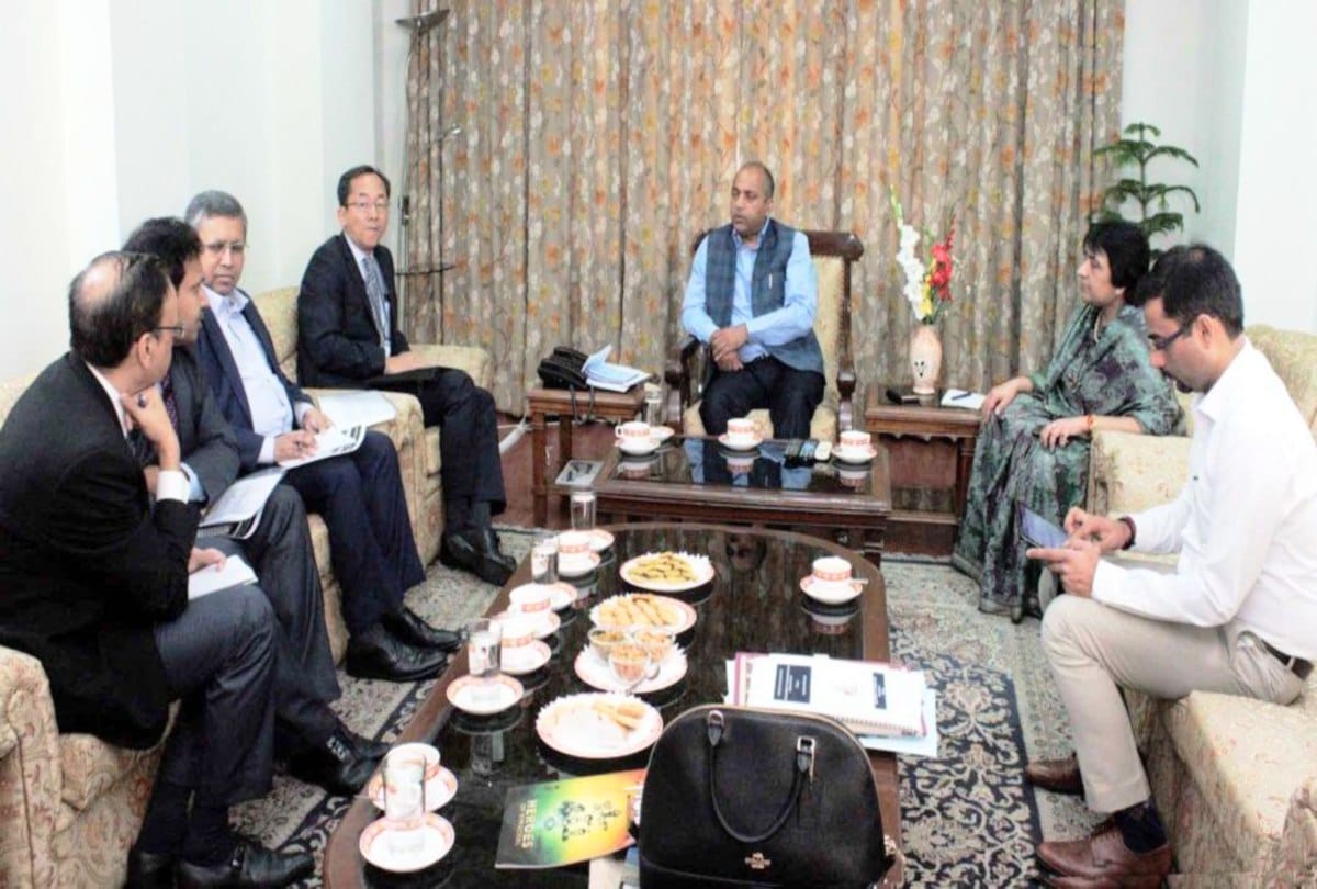 cm jairam thakur held a high level meeting with Asian Development Bank team