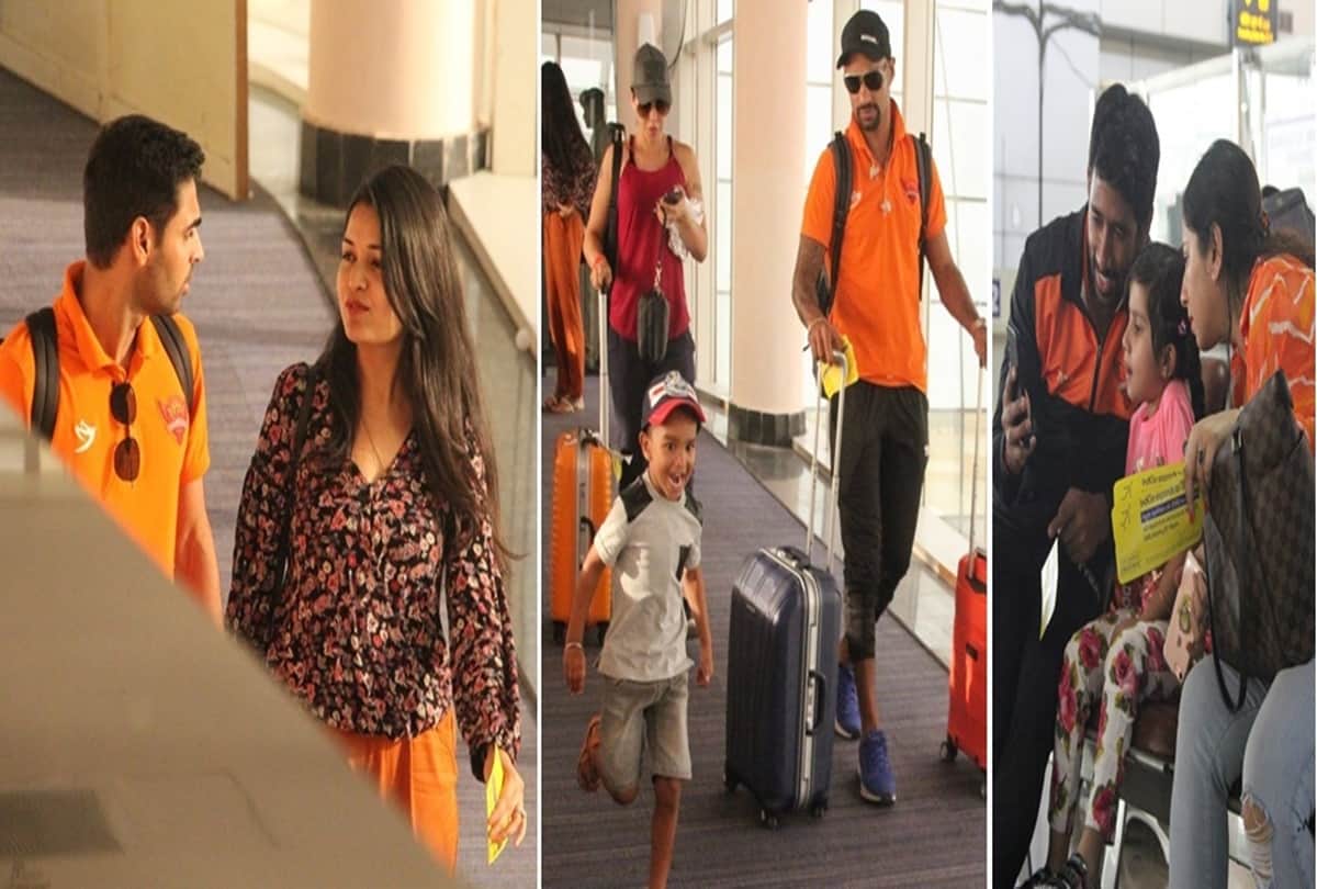 IPL 2018: Players of Sun Risers Hyderabad spotted in airport