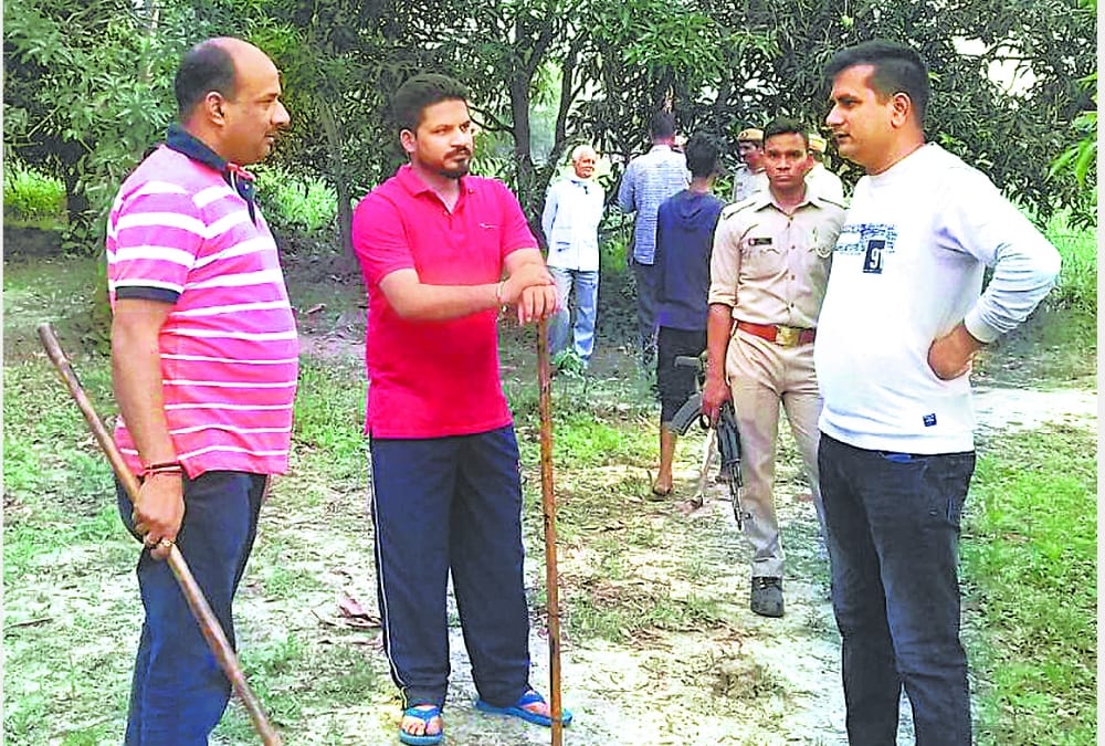 terror of dogs in khairabad in sitapur.
