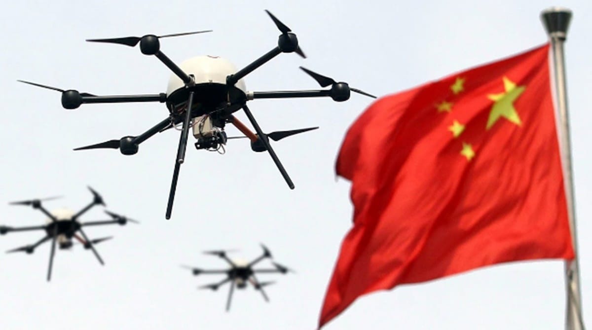 Chinese drone company broken the Guinness World Record for most drones flown simultaneously