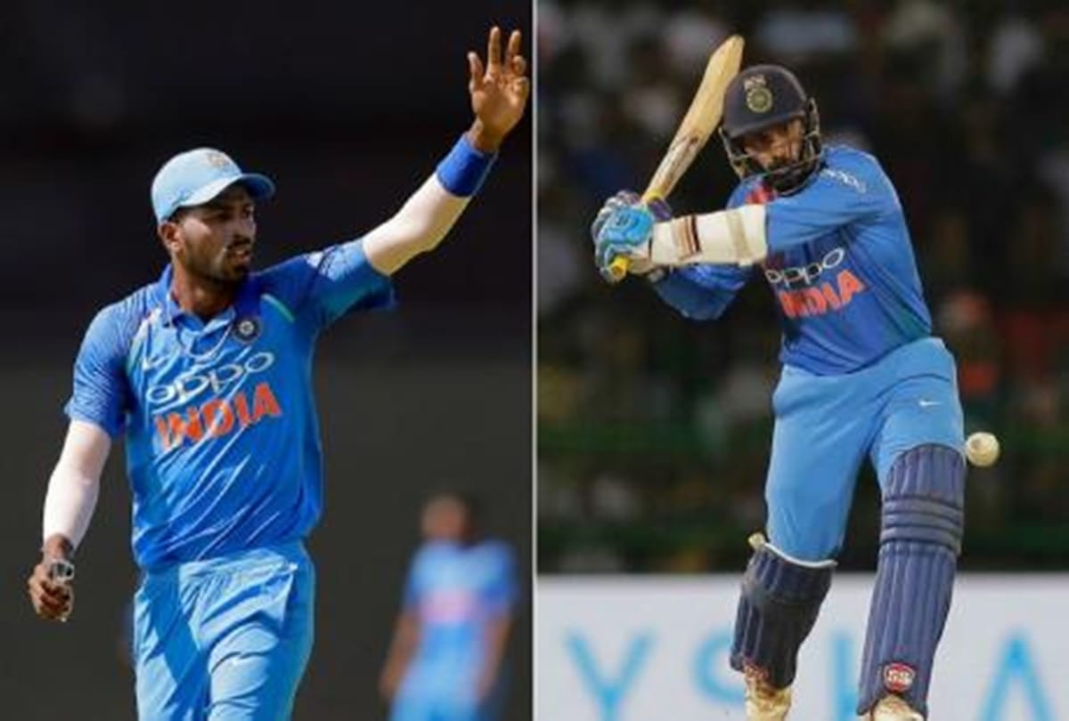 Dinesh Karthik, Hardik Pandya named in ICC Rest of the World XI against West Indies