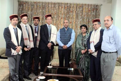 cm jairam thakur held a high level meeting with Asian Development Bank team