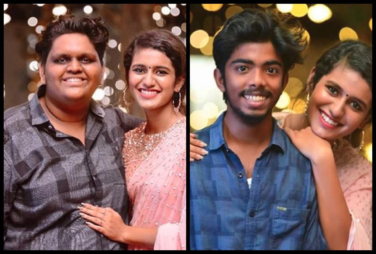 Watch Priya Prakash Varrier Singing Bollywood Song At Reception Party With Oru Adaar Love Cast