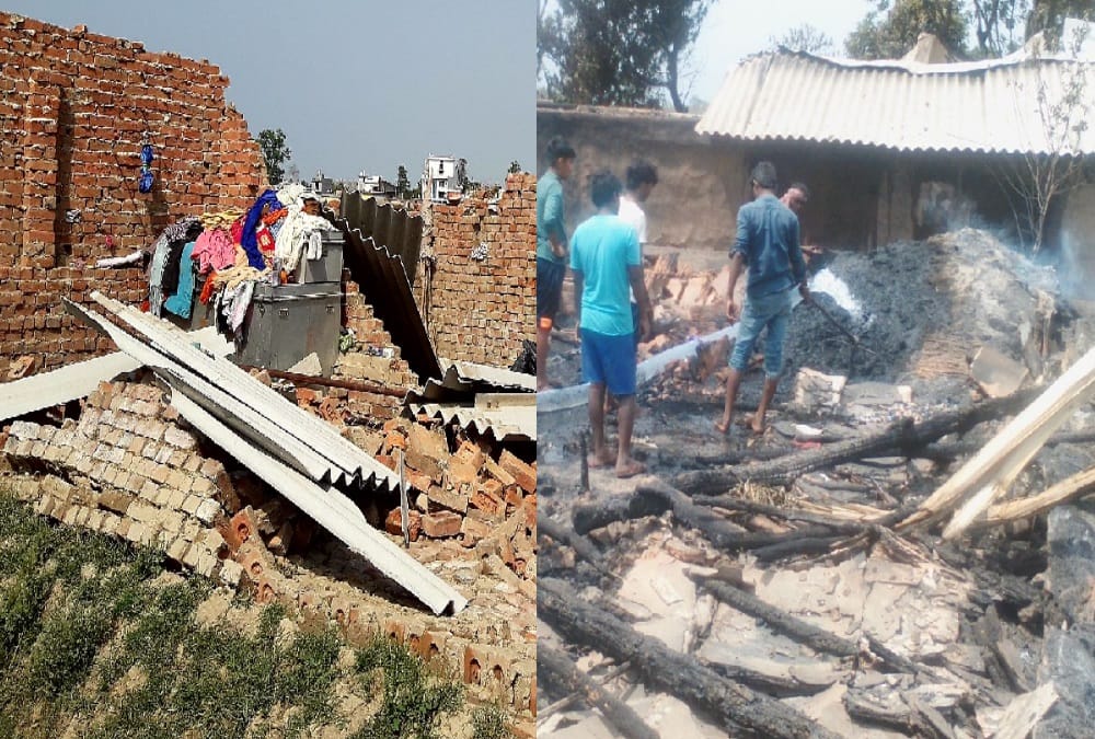 Five people death during storm in uttarakhand