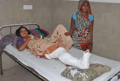agra action on doctor and ward boy on negligence 