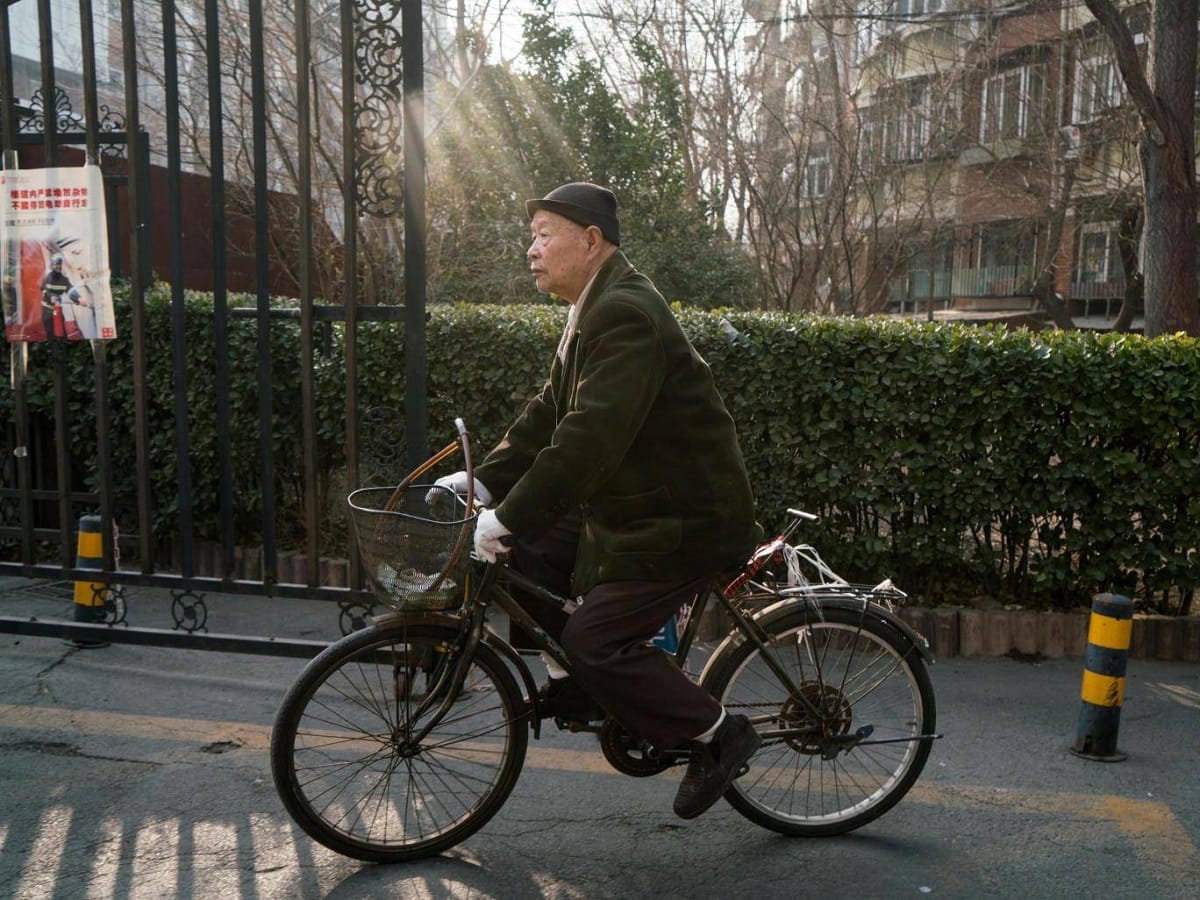 china: eighty five years old lonely pensioner demands himself for adoption