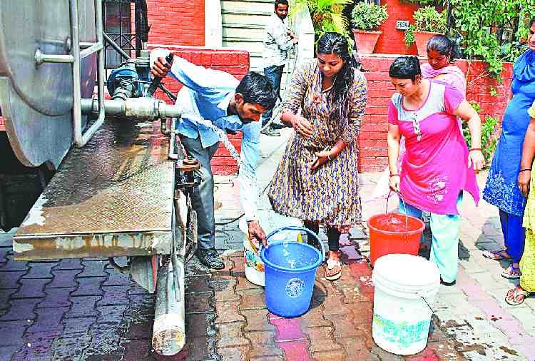 water crisis in chandigarh