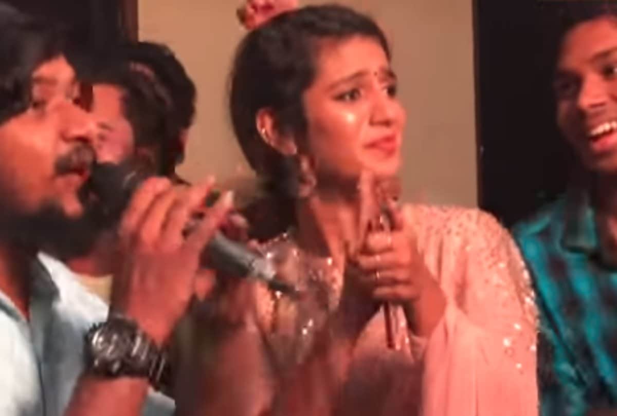 priya prakash new performing video viral on social media