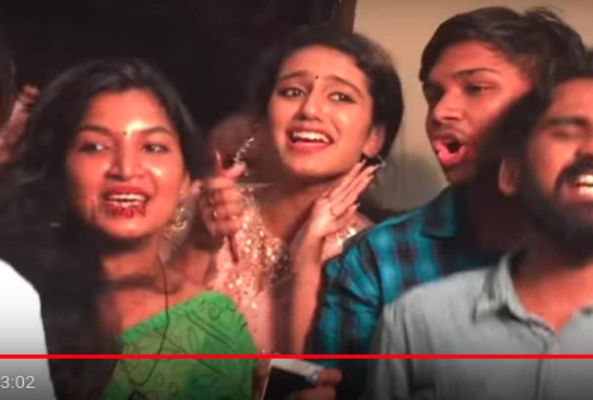 priya prakash new performing video viral on social media