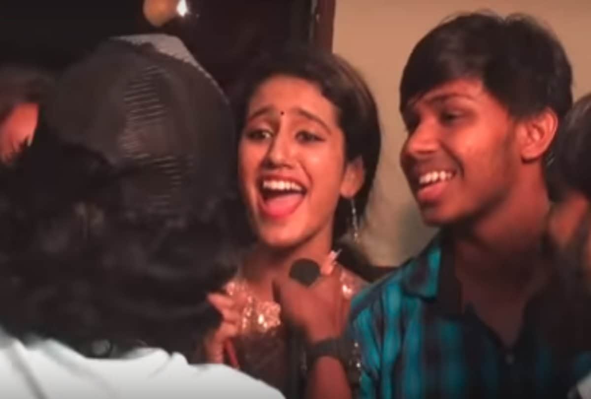 priya prakash varrier new singing video viral on social media
