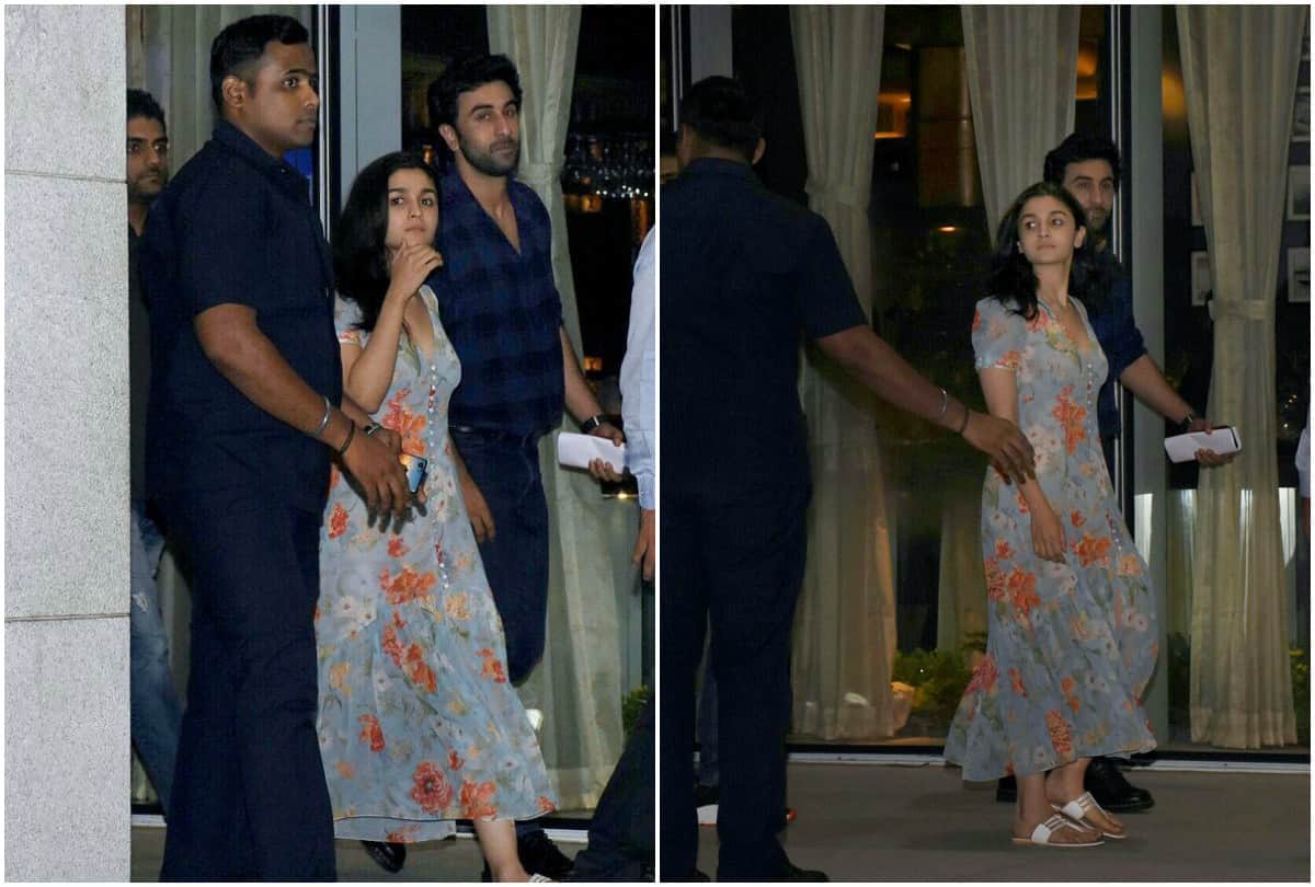 Ranbir Kapoor and Alia Bhatt go on a dinner date see pictures