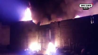 Massive fire breaks out in factory after short circuit amroha