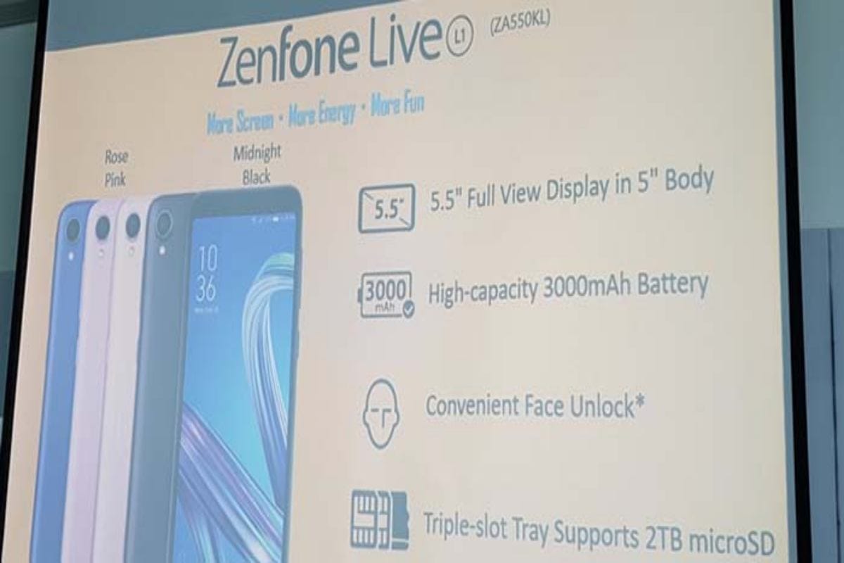 Asus ZenFone Live L1