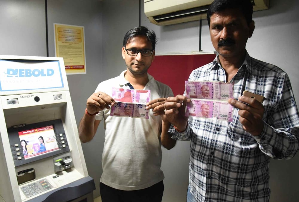 currency crisis in atm in uttar pradesh.