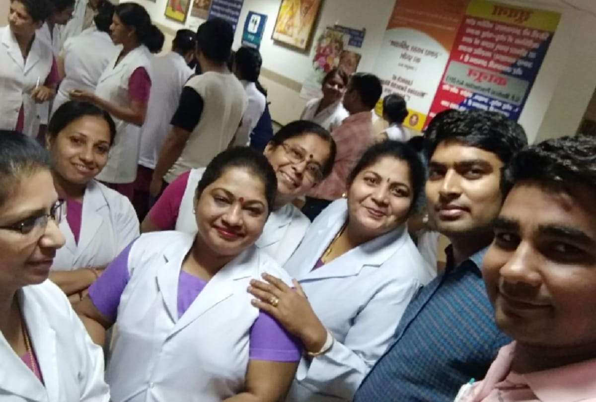 esi hospital noida staff busy in selfie and strike patients roam here and there for treatment