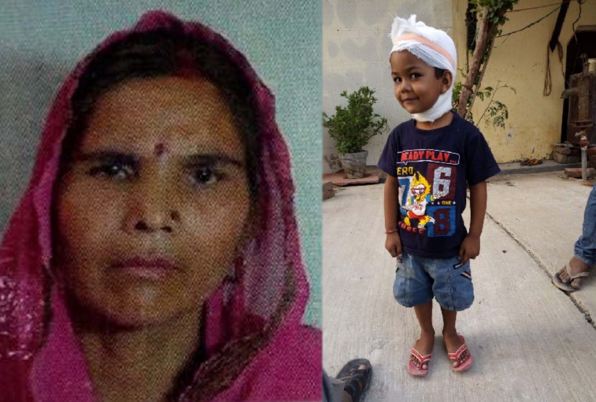 heavy storm took grandmother life in saving her grandson in delhis burari