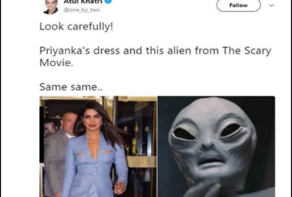 Priyanka Chopra gets trolled for her dress again