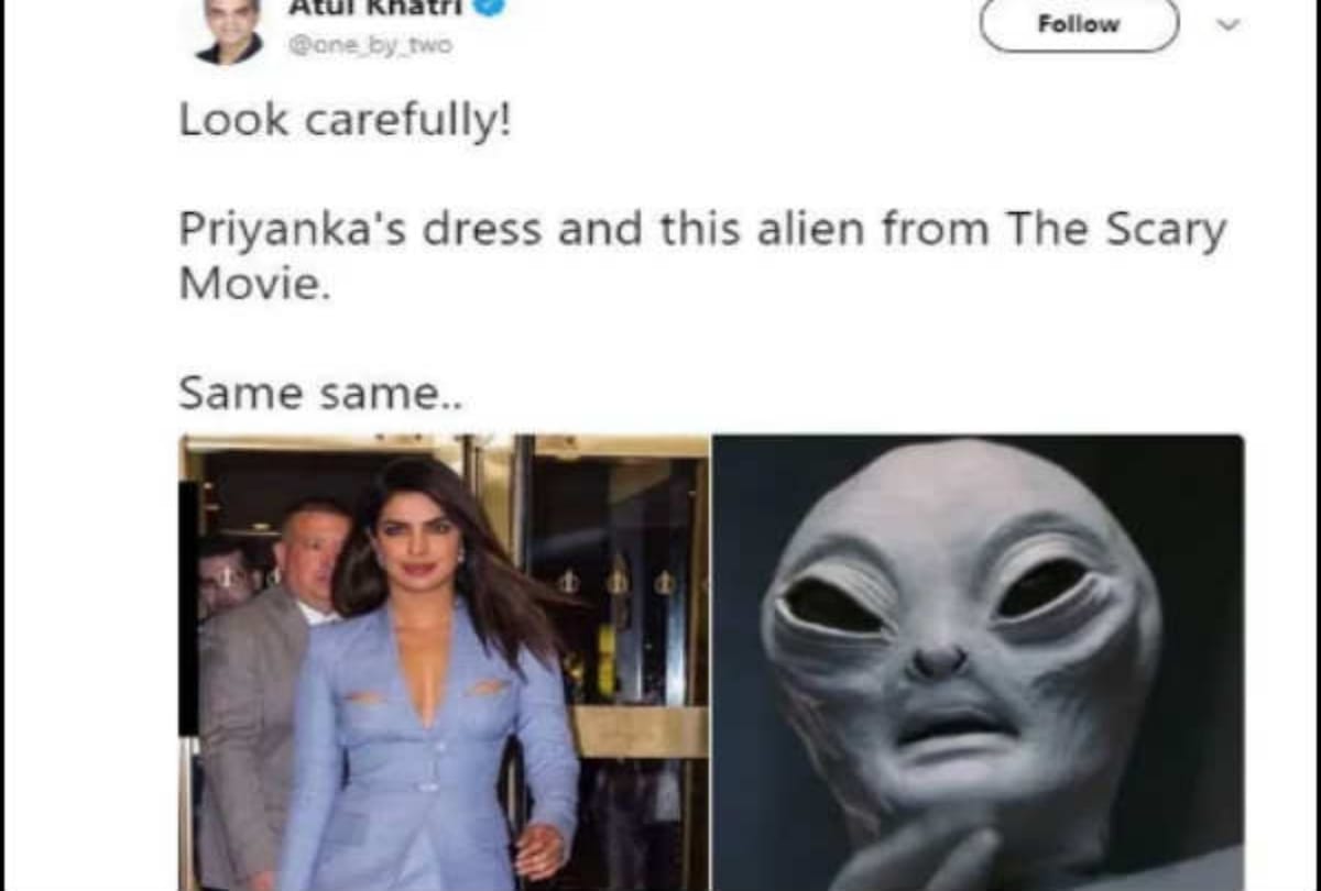Priyanka Chopra gets trolled for her dress again