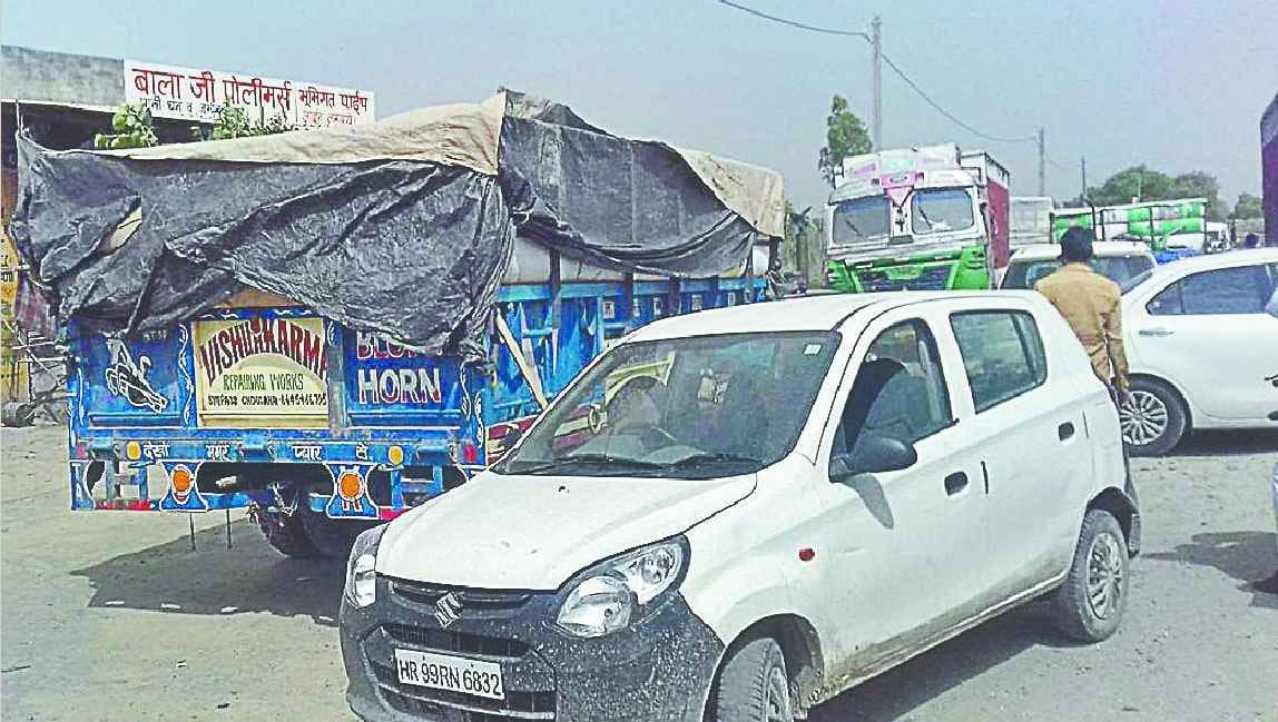 Haryana farmers stopped farmers of UP
