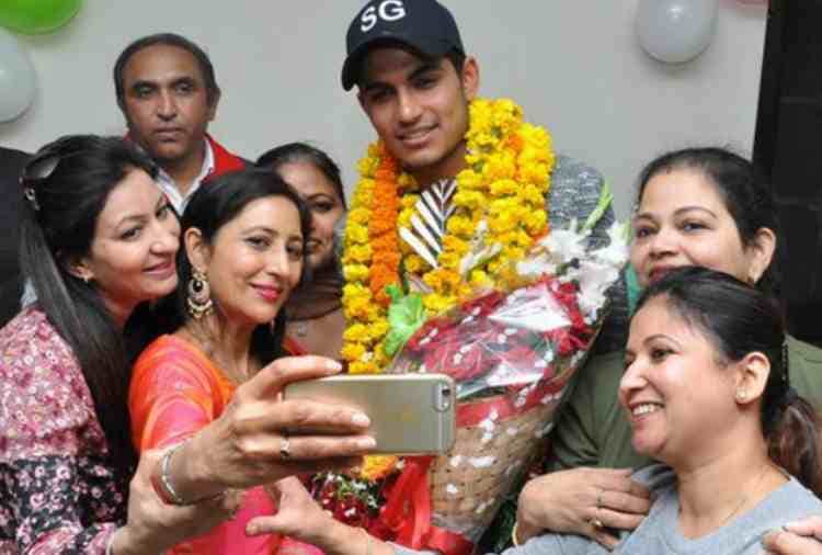chandigarh, ipl 2018, shahrukh khan kolkata knight riders player shubman gill 