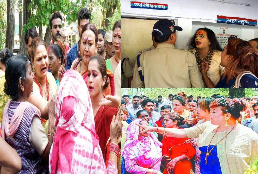 Transgenders fight bigg boss fame laxhmi arrives for defense in dehradun