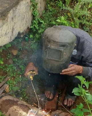 Now water supply pipeline explodes affect water supply