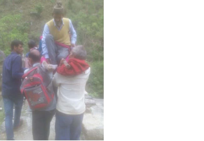 Road, not in the dolly, brought the hospital to the elderly