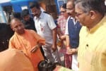 कानपुर पहुंचे सीएम योगी आदित्यनाथ