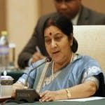 H1B visa issue to be taken in two plus two dialouge with us says sushma swaraj