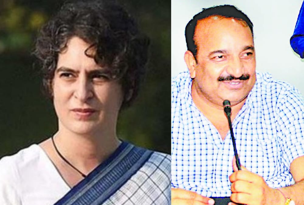 mlc dinesh singh alleged priyanka vadra over mlc membership.