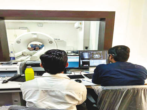 Facilitated CT Scan in Hundred Shayya Hospital