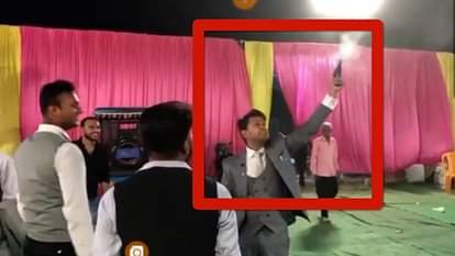 KANPUR NEWS HARSH FIRING INSPECTOR SON PISTOL RIFLE FIRE CRIME CASE