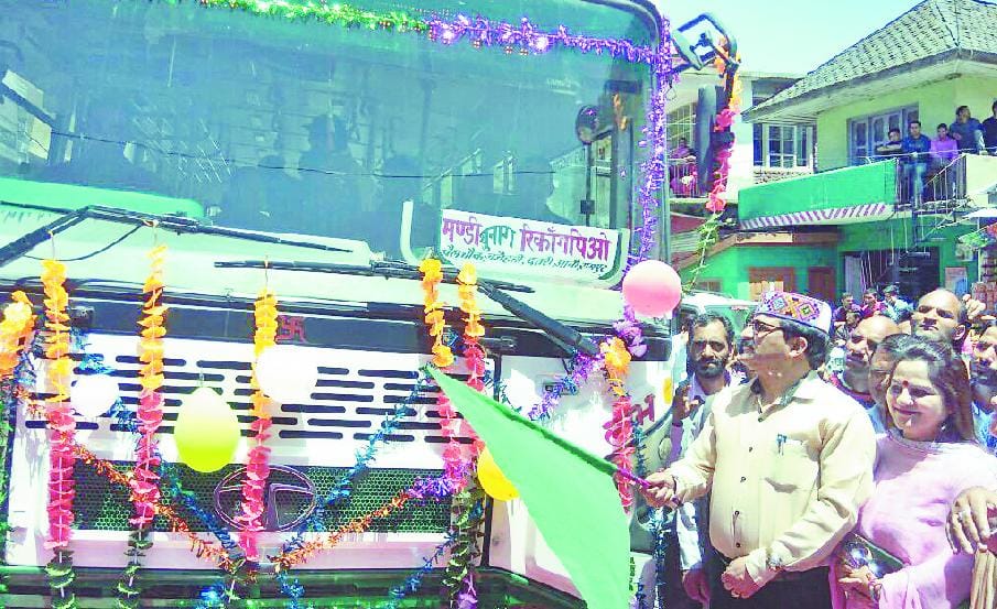 मंडी से रिकांगपिओ वाया जंजैहली, थुनाग बस सेवा शुरू