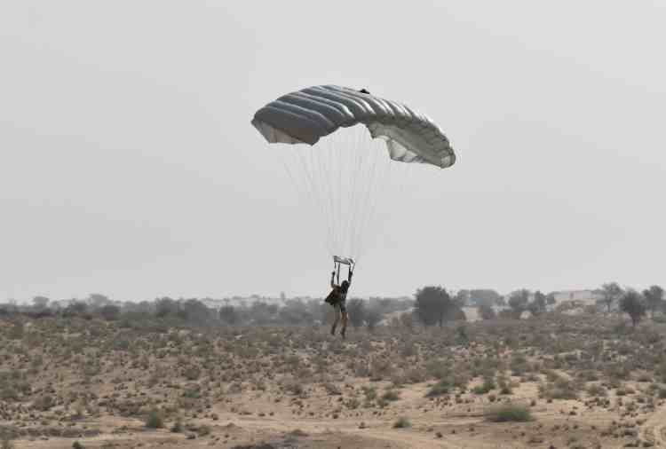 indian army practice on india pakistan border