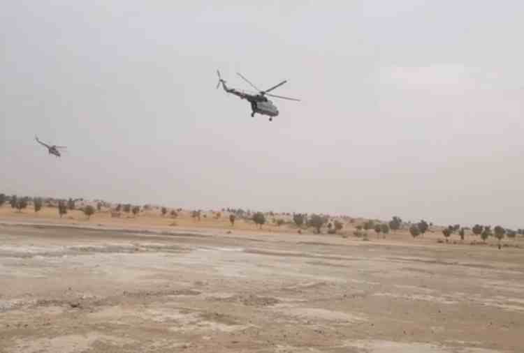 indian army practice on india pakistan border