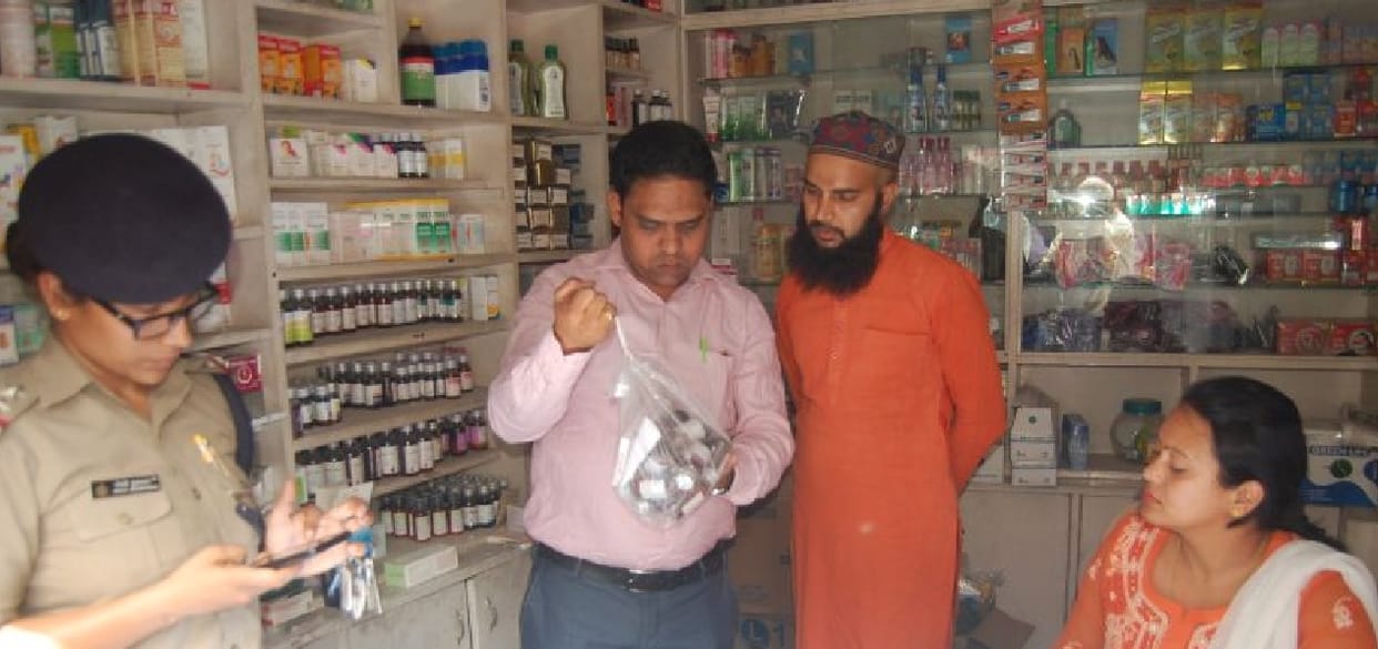 Medical stores stampede, one license suspended