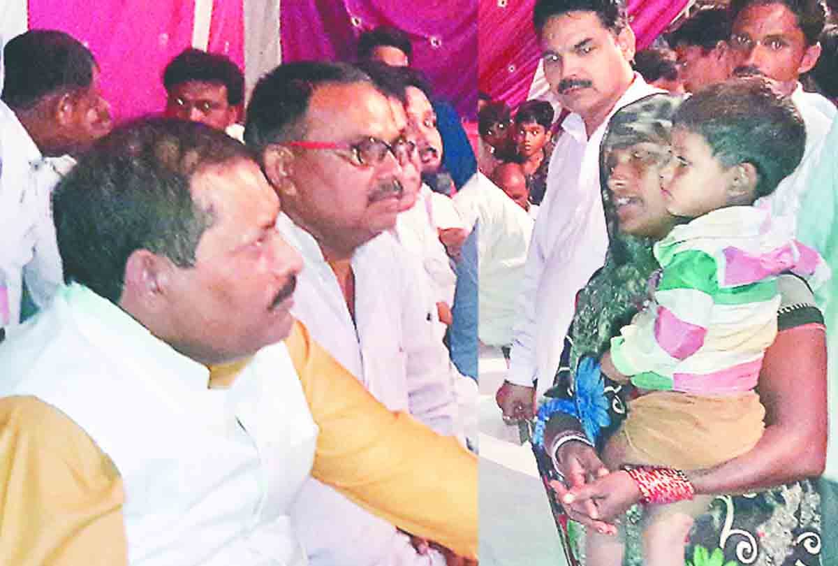 this scene was in bjp chaupal in hardoi