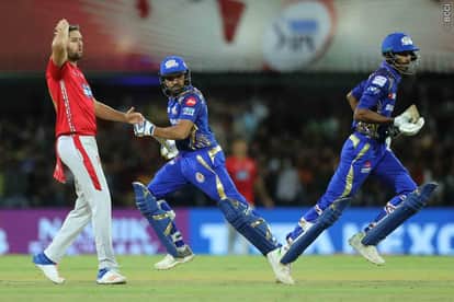 #IPL11 MATCH 34 KXIP vs MI MUMBAI WIN BY 6 WICKETS SURYAKUMAR YADAV GAYLE