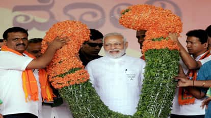 PM MODI ATTACKS SONIA GANDHI IN KARNATAKA ELECTION CAMPAIGN