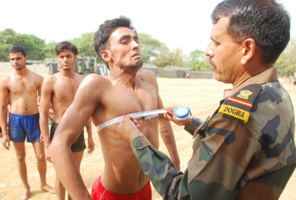 in ghaziabad army selection rally haryana candidates reach with UP certificates push other in race