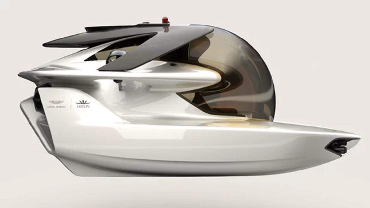 james bond's favourite car making company aston martin unveils new personal submarine design