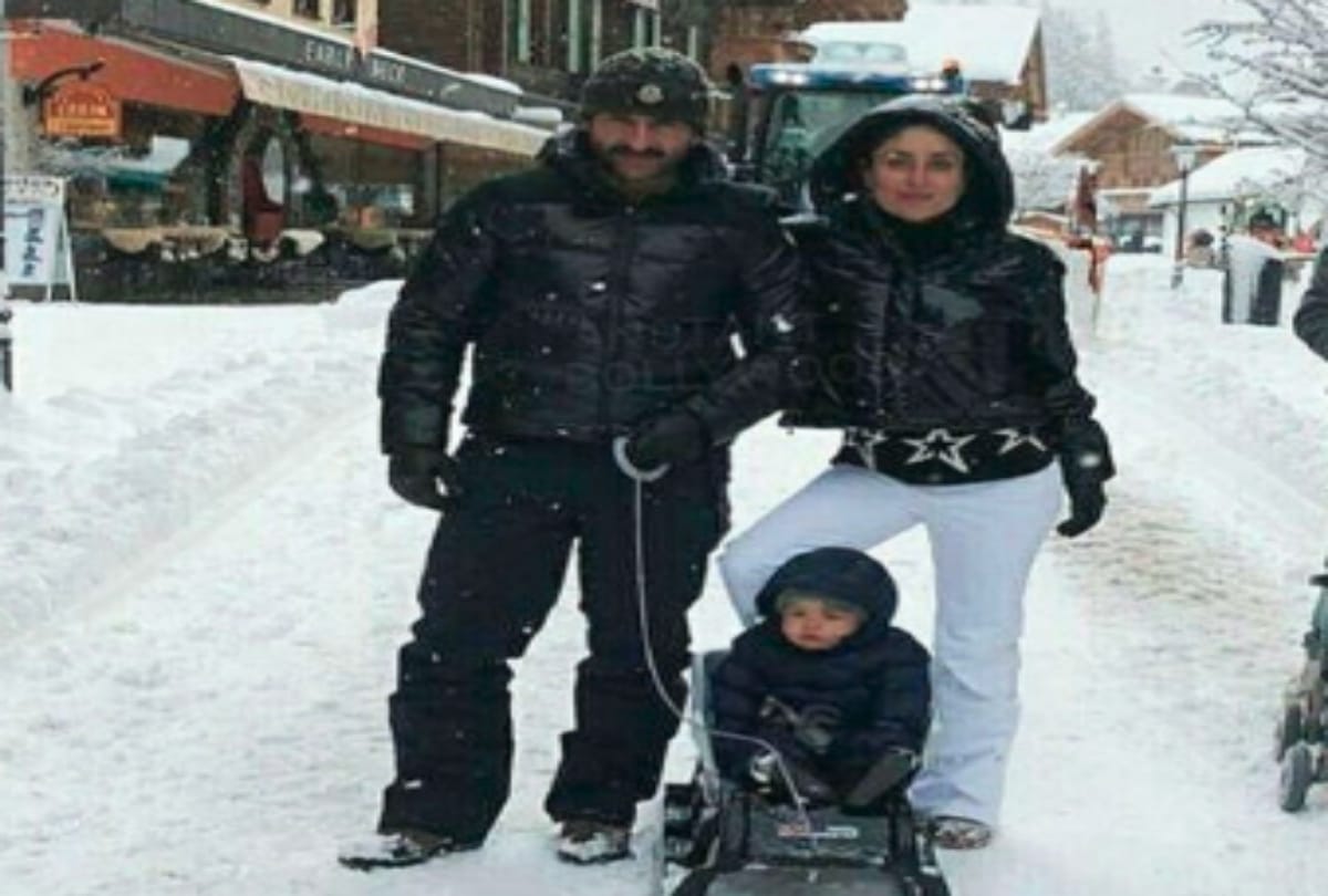 Taimur will go to summer vacation along with Saif and Kareena in London 