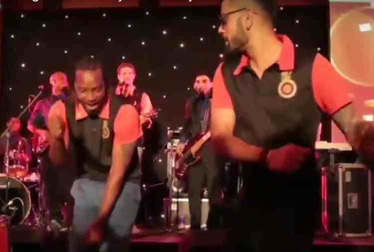 chandigarh, virat kohli dance on sapna choudhary song, chris gayle dance