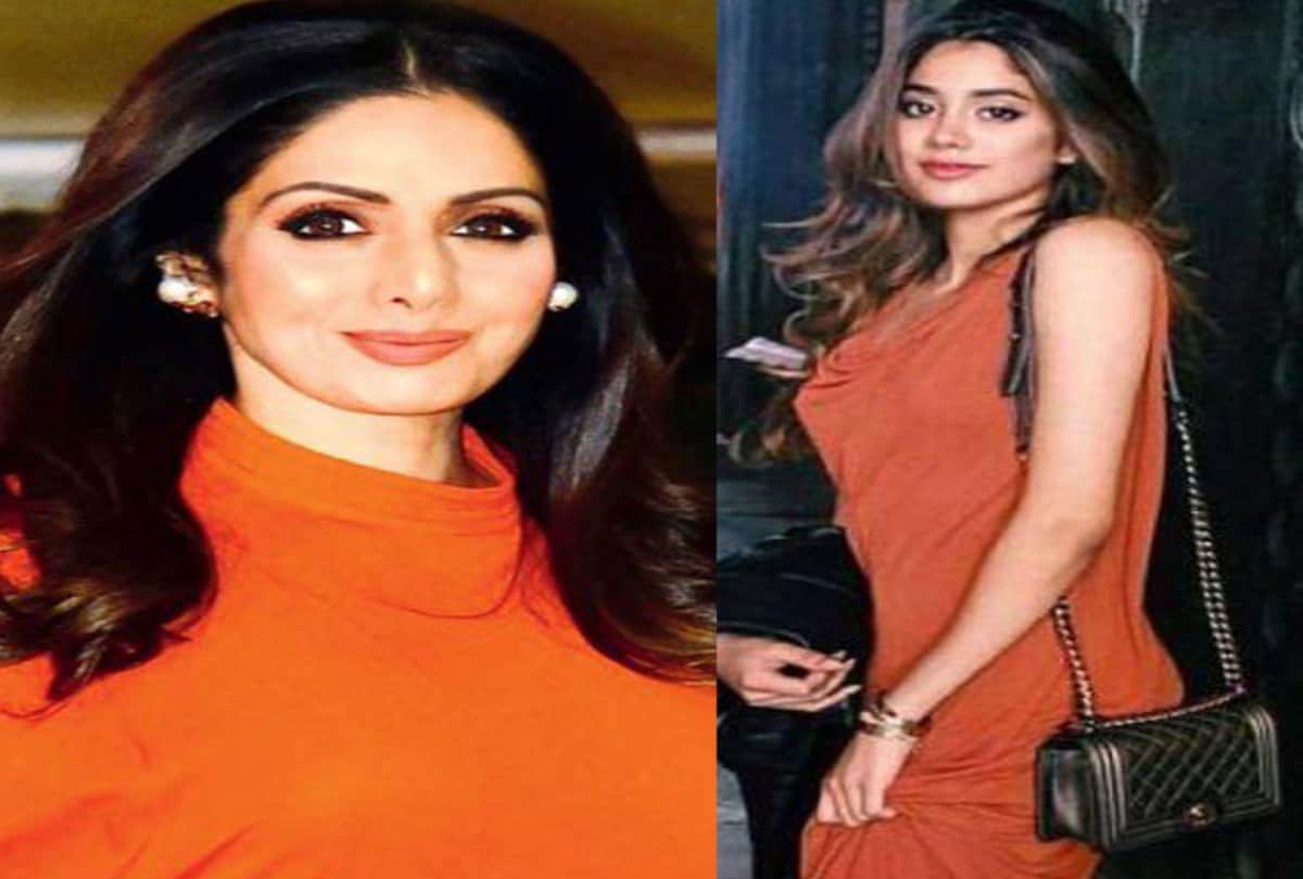 Dhadak actress jhanvi kapoor's five adorable picture resembles like mom sridevi
